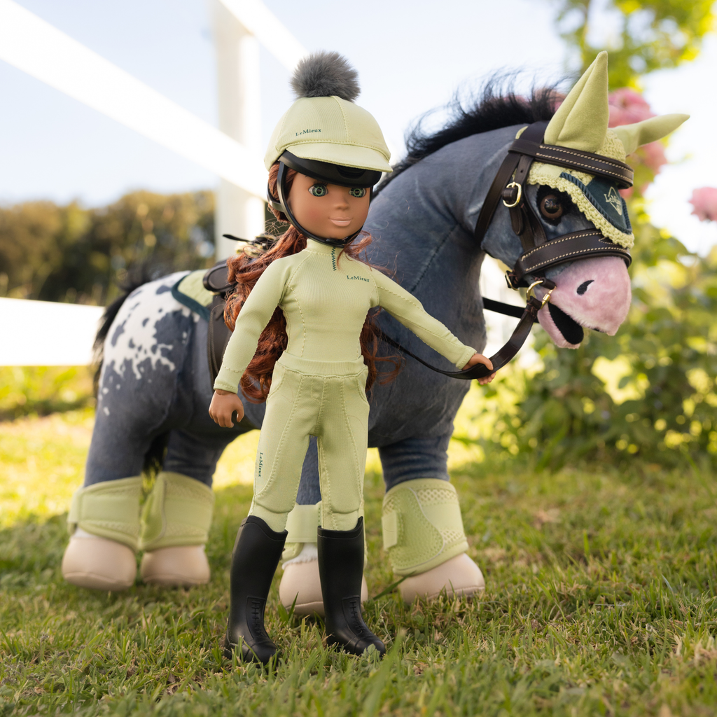 LeMieux Toy Pony Mesh Brushing Boots - Macaron