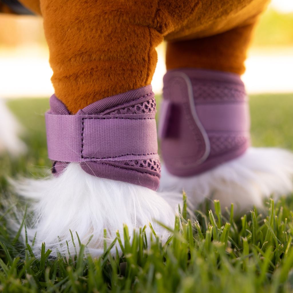 LeMieux Toy Pony Mesh Brushing Boots - Mallow