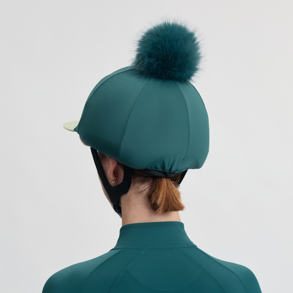 LeMieux Classique Pom Hat Silk - Jungle