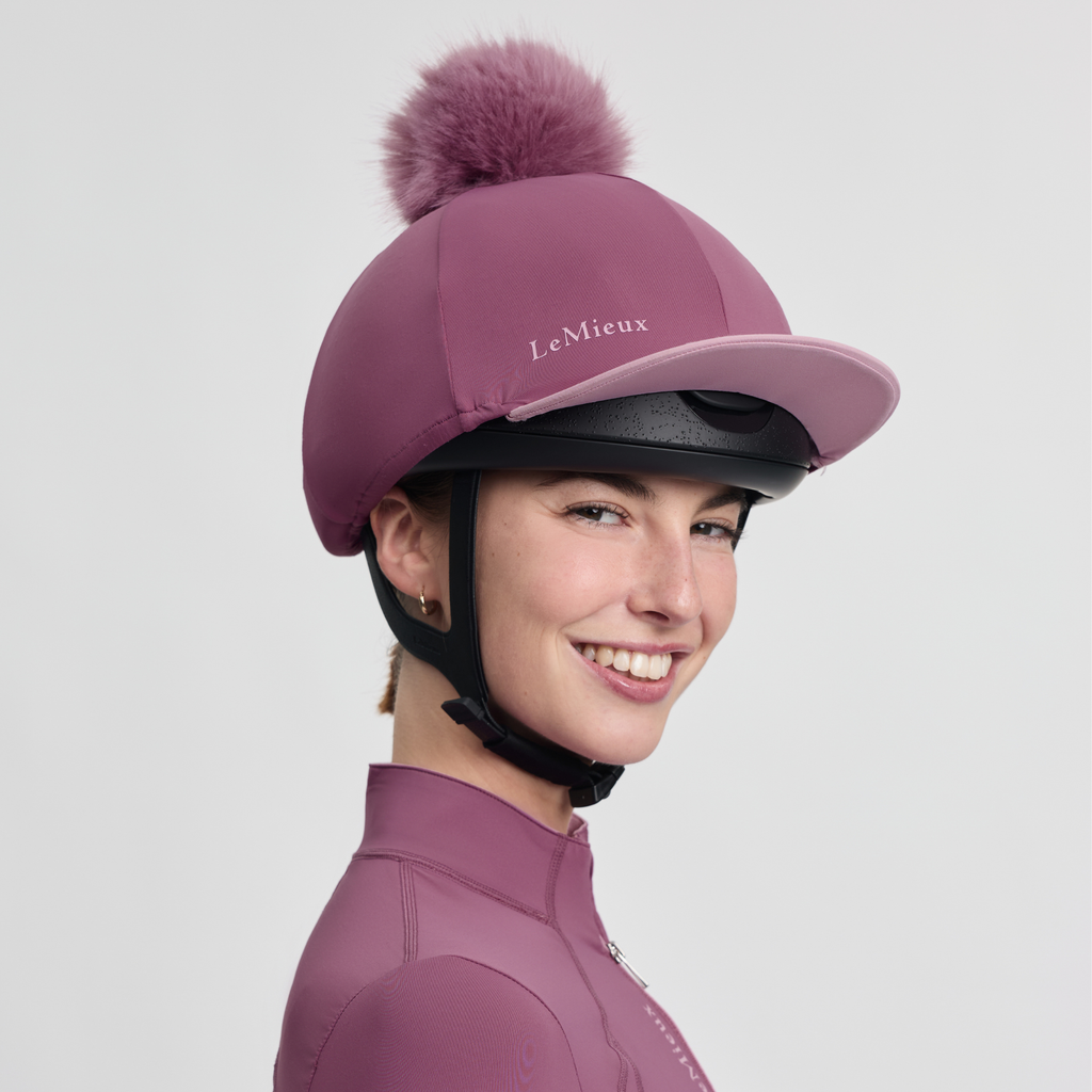 LeMieux Classique Pom Hat Silk - Mallow