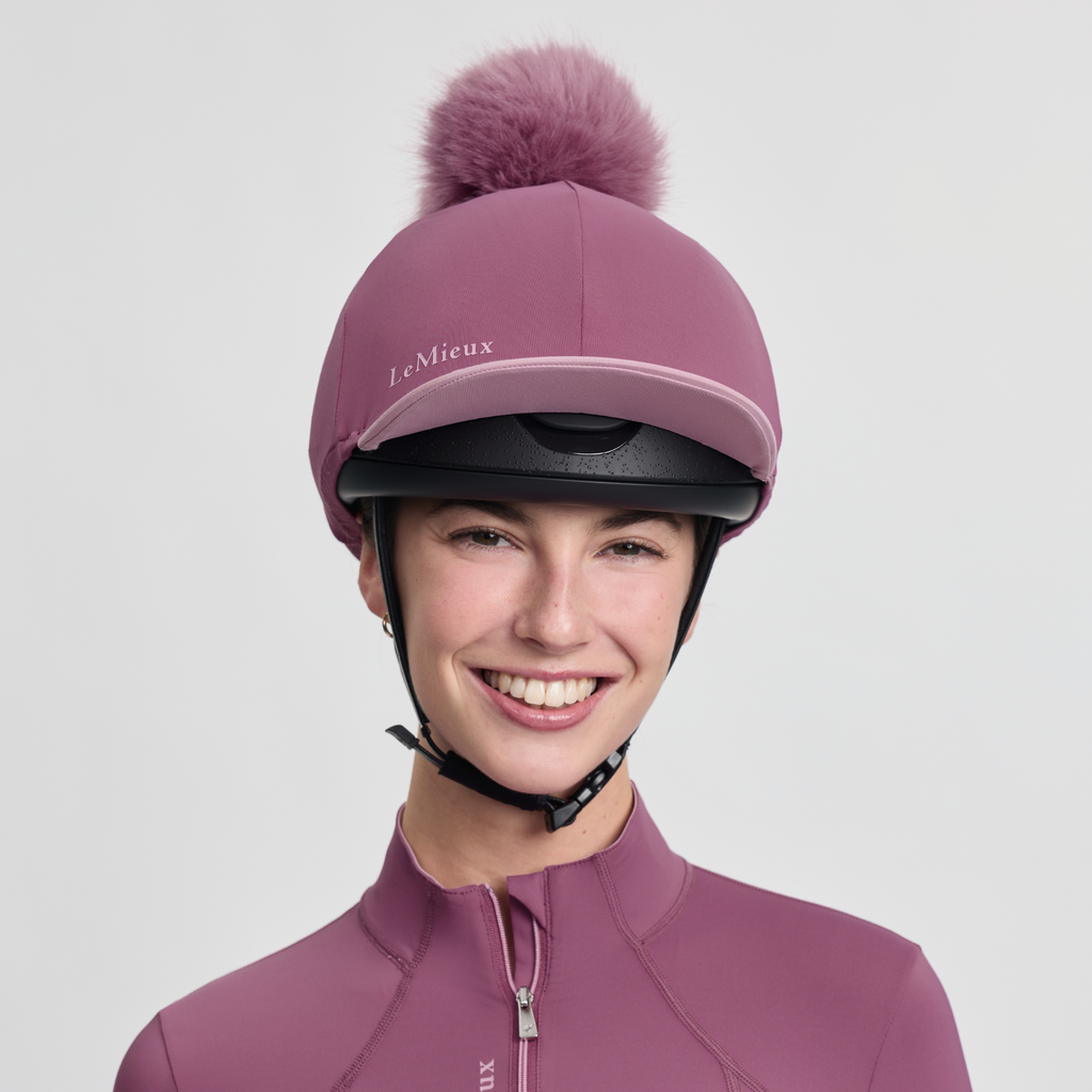 LeMieux Classique Pom Hat Silk - Mallow