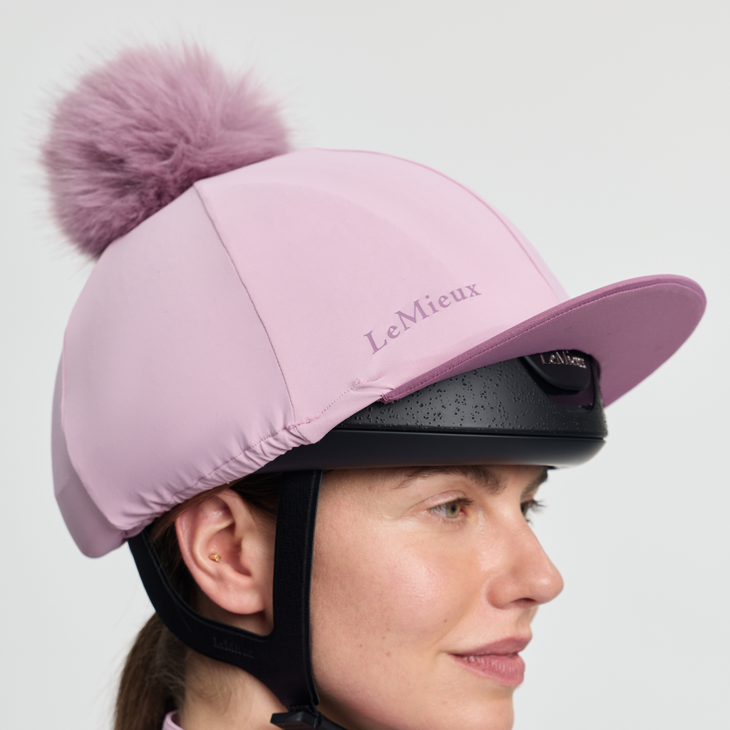 LeMieux Classique Pom Hat Silk - Fondant