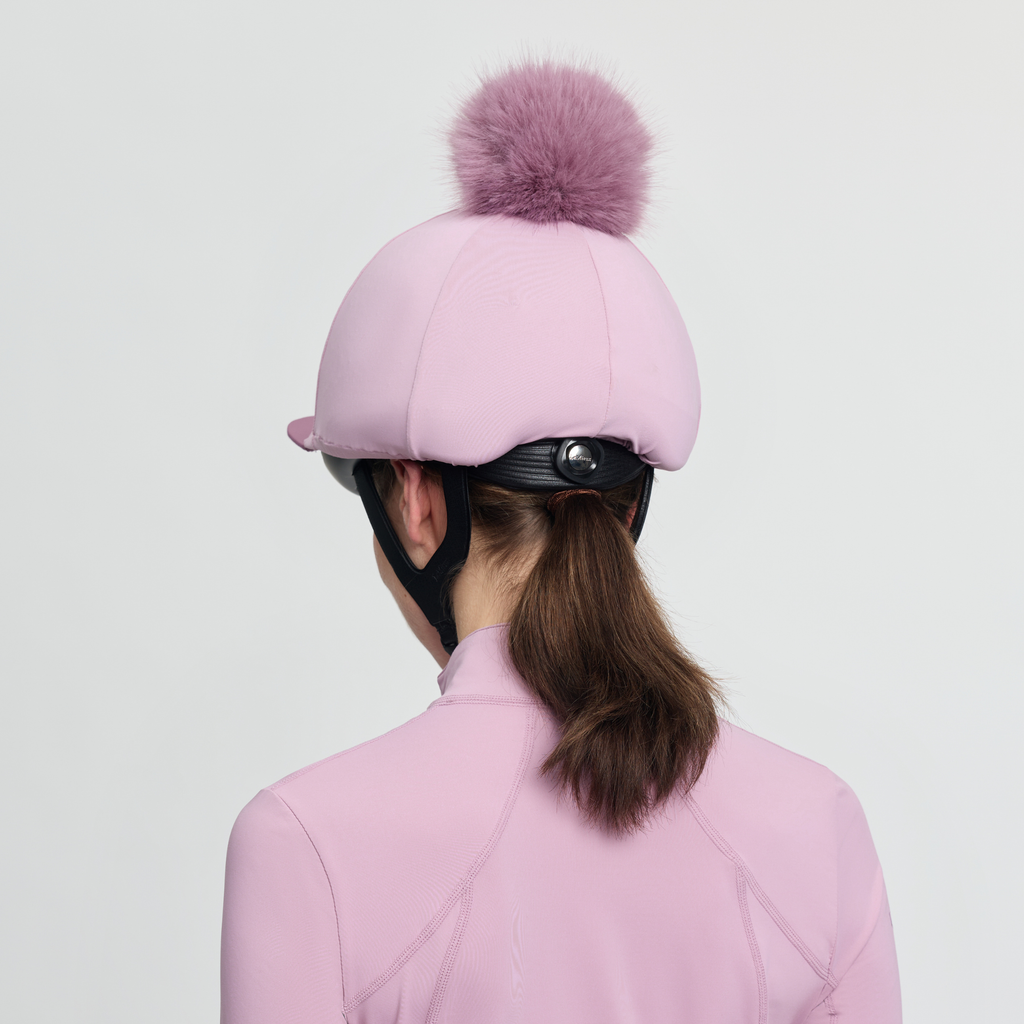 LeMieux Classique Pom Hat Silk - Fondant