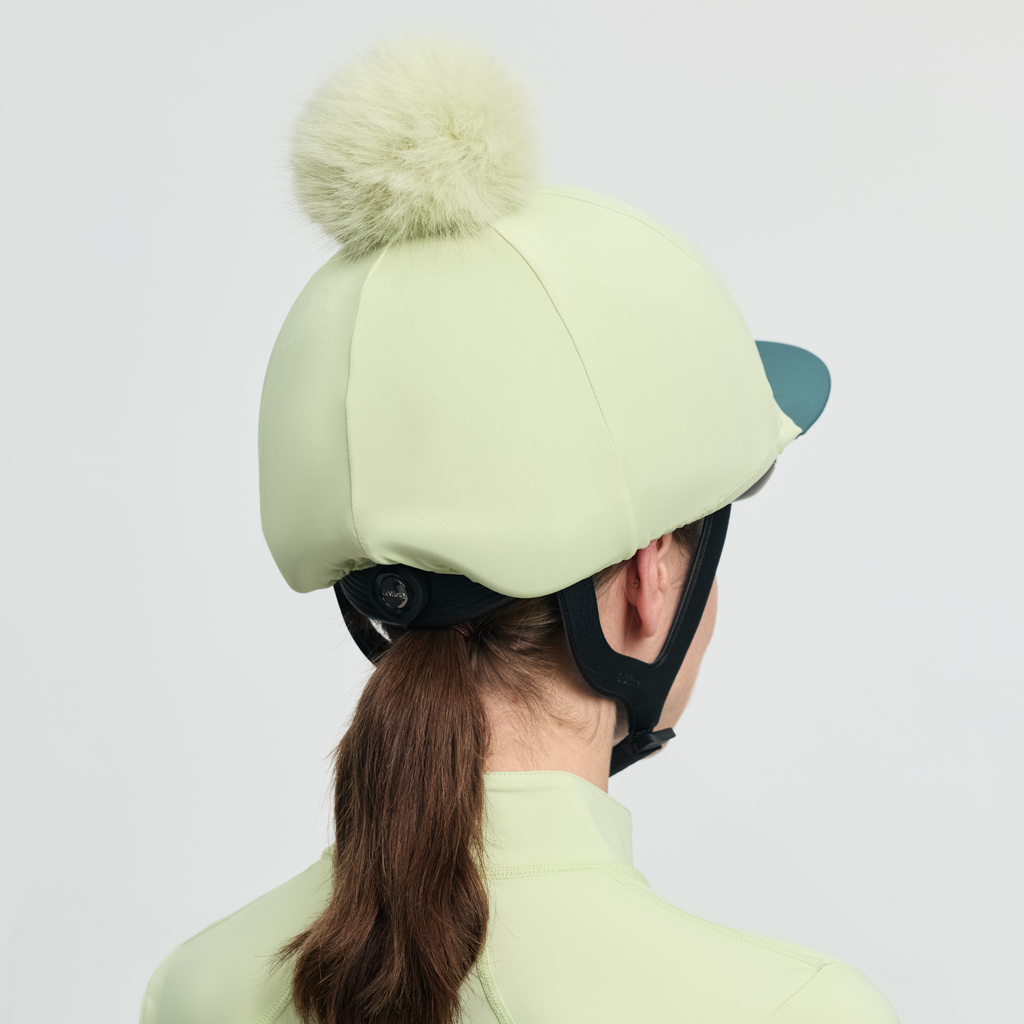 LeMieux Classique Pom Hat Silk - Macaron