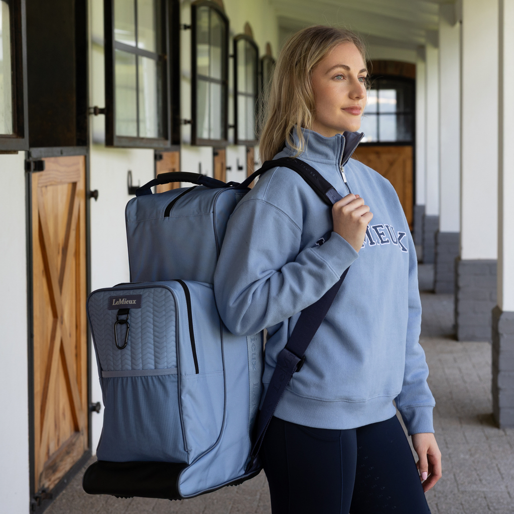 LeMieux Boot and Hat Bag - Powder Blue