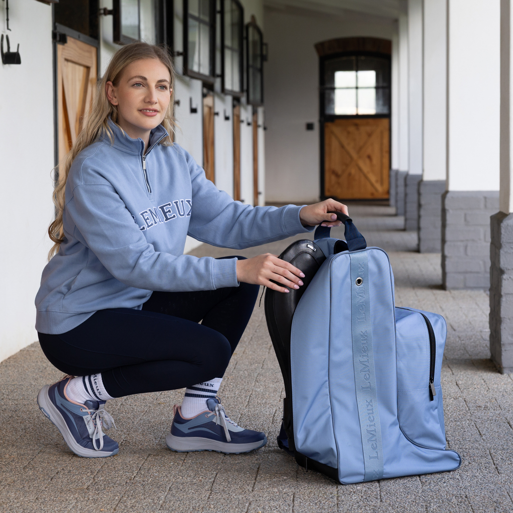 LeMieux Boot and Hat Bag - Powder Blue