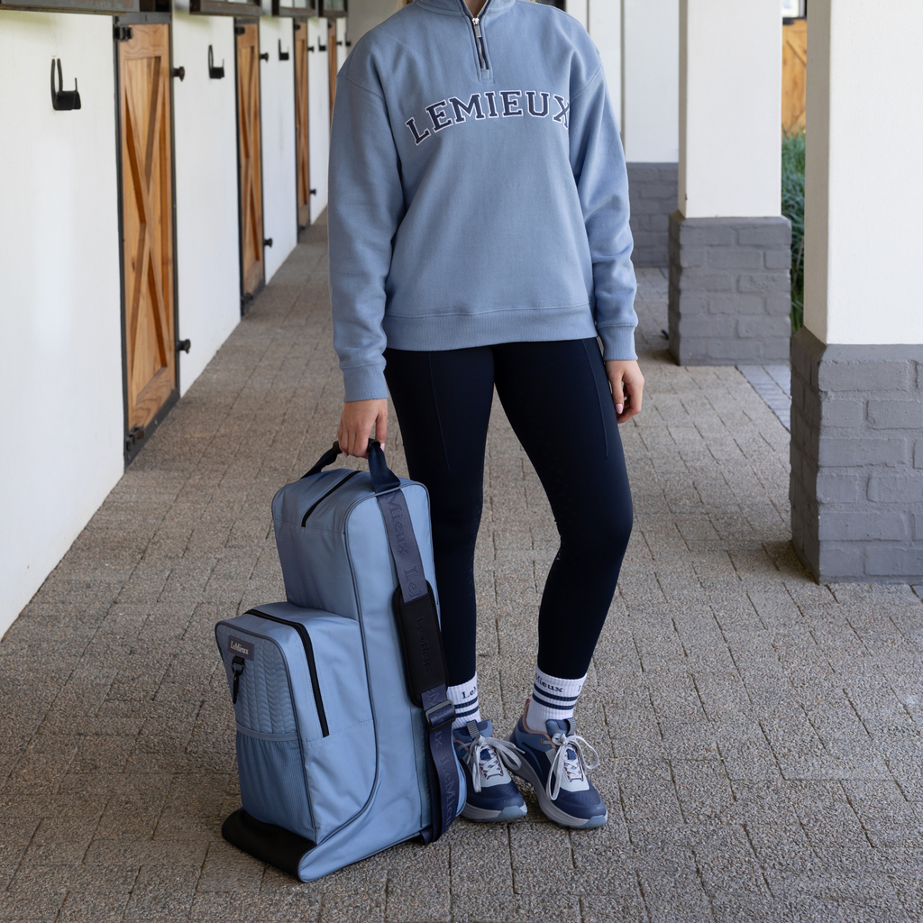 LeMieux Boot and Hat Bag - Powder Blue