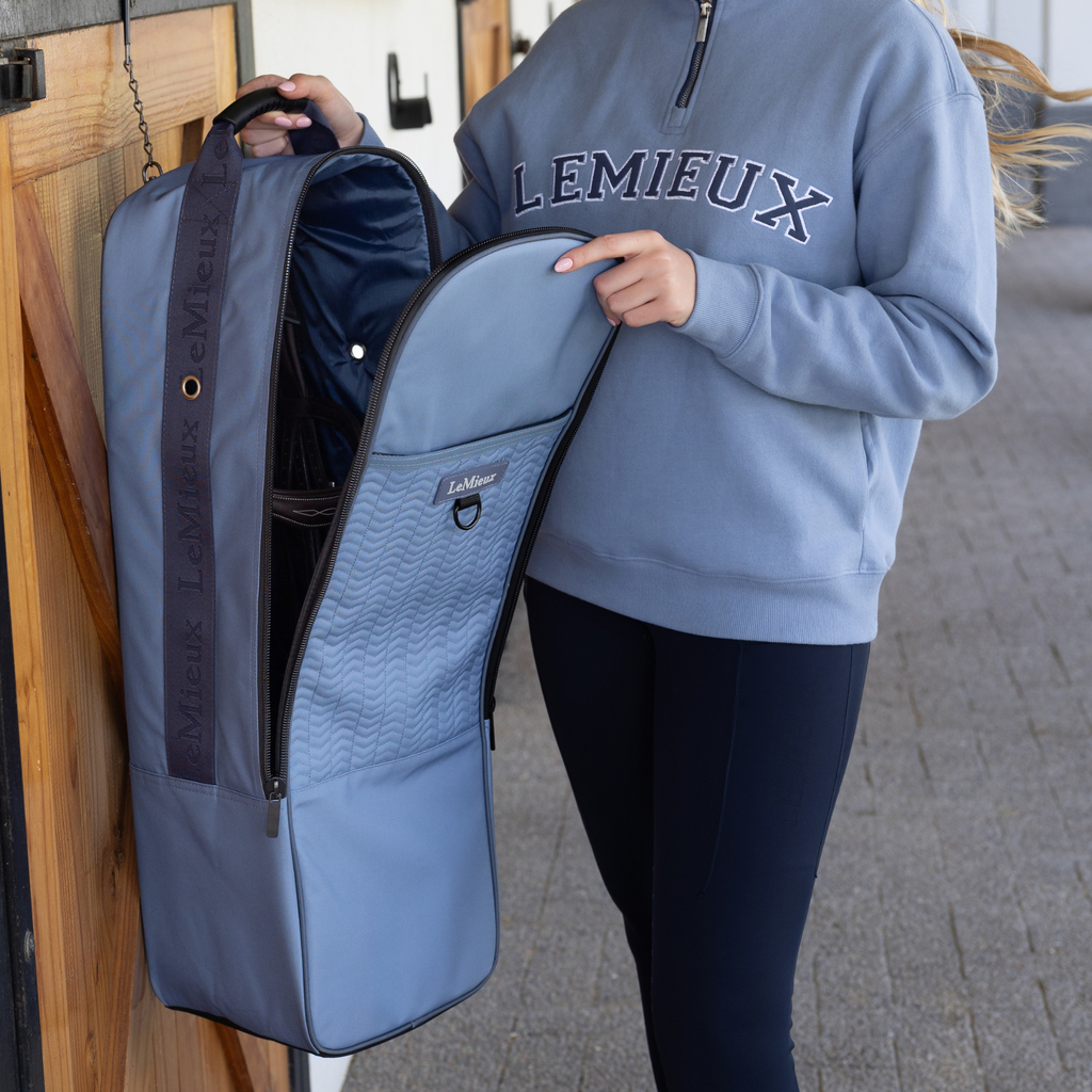 LeMieux Anatomical Bridle Bag - Powder Blue