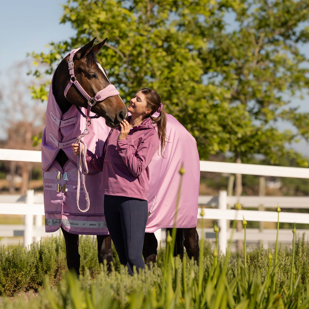 LeMieux Arika Ripstop 0g Turnout Rug - Fondant