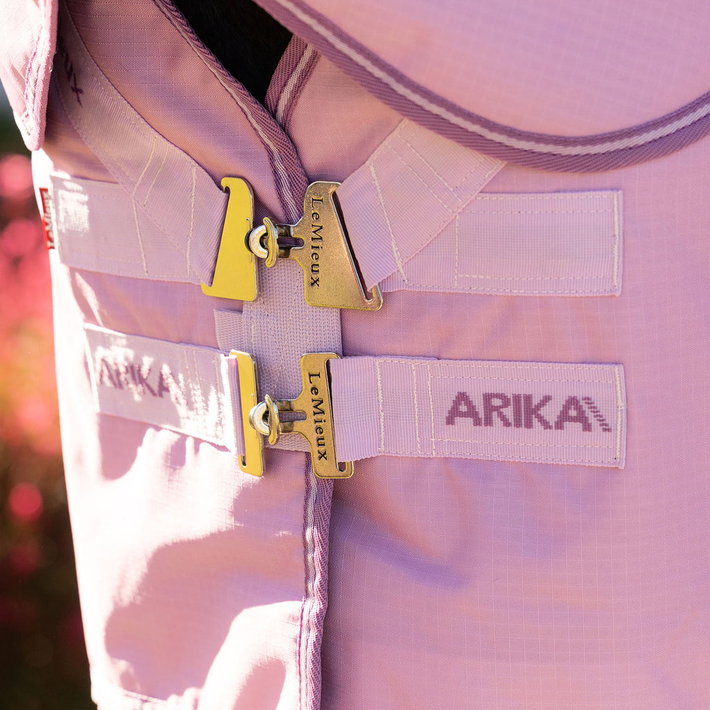LeMieux Arika Ripstop 0g Turnout Rug - Fondant