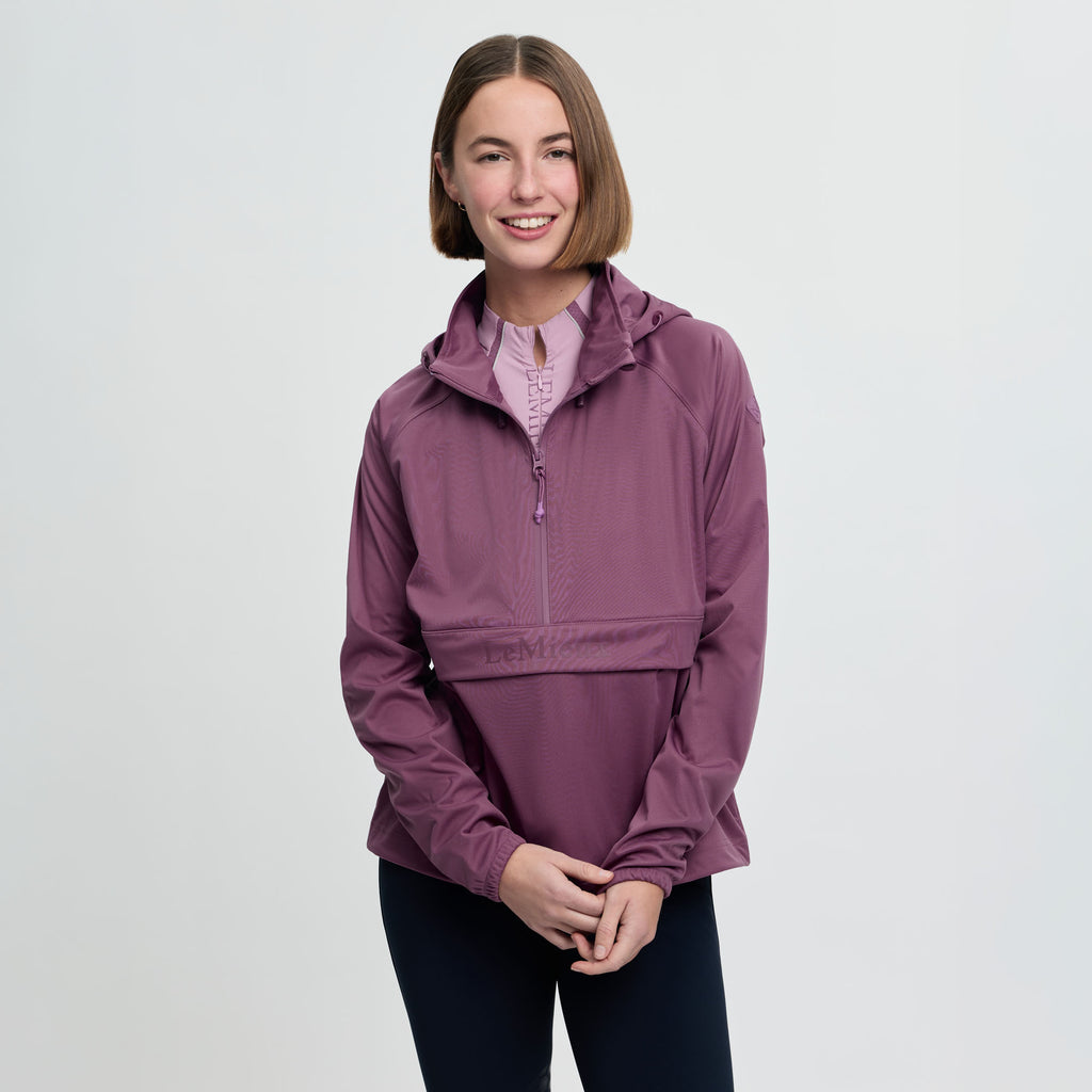 LeMieux Perri Half Zip Waterproof Jacket - Mallow