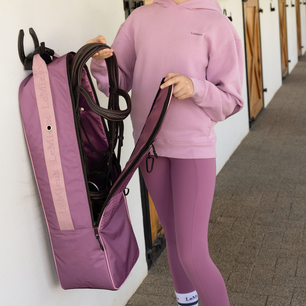 LeMieux Anatomical Bridle Bag - Mallow