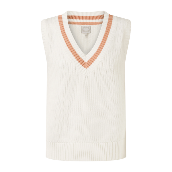 Schoffel Ladies Hambledon Vest - Soft White/Blush