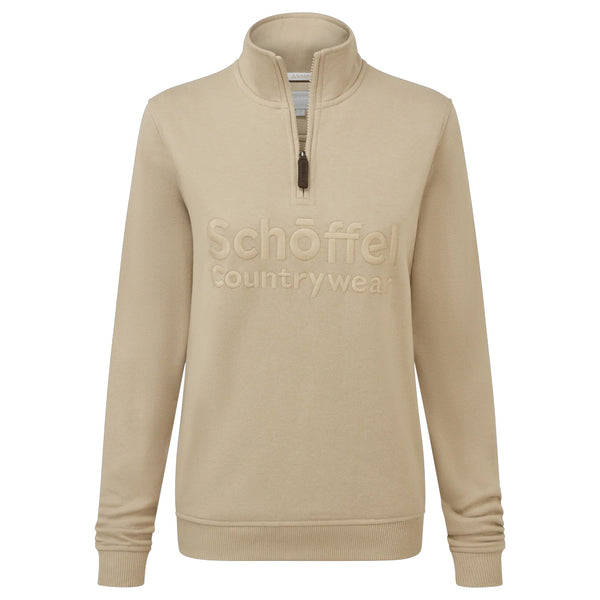 Schoffel Ladies St Issey Sweat - Cobblestone