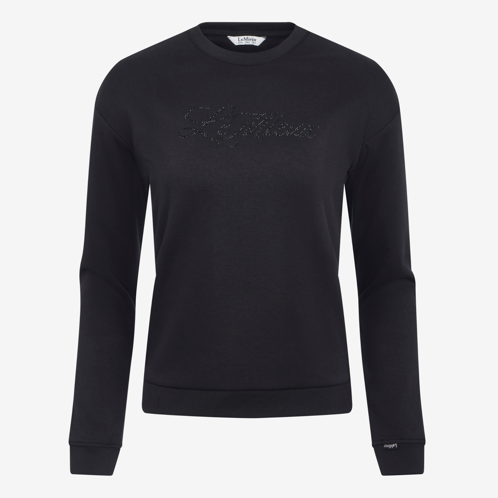 LeMieux Ladies Christina Crew Sweat - Black