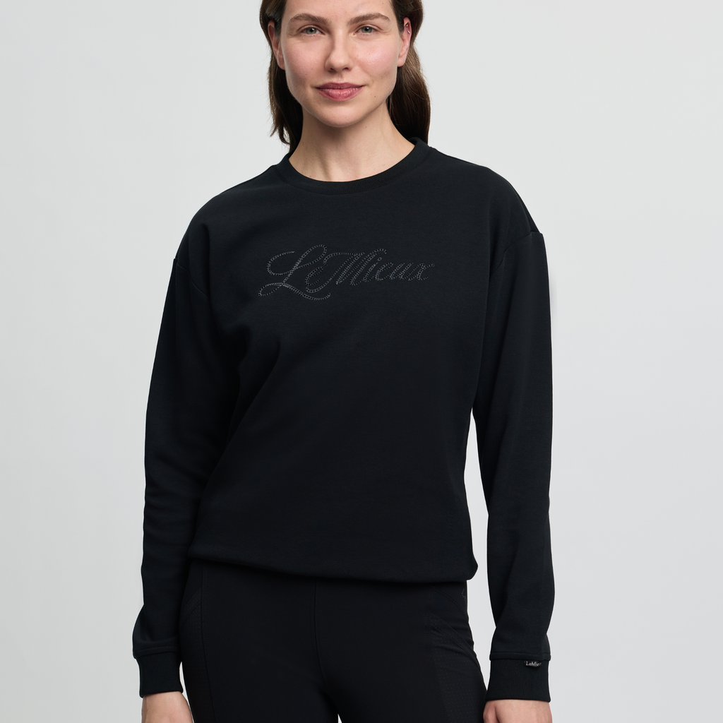 LeMieux Ladies Christina Crew Sweat - Black