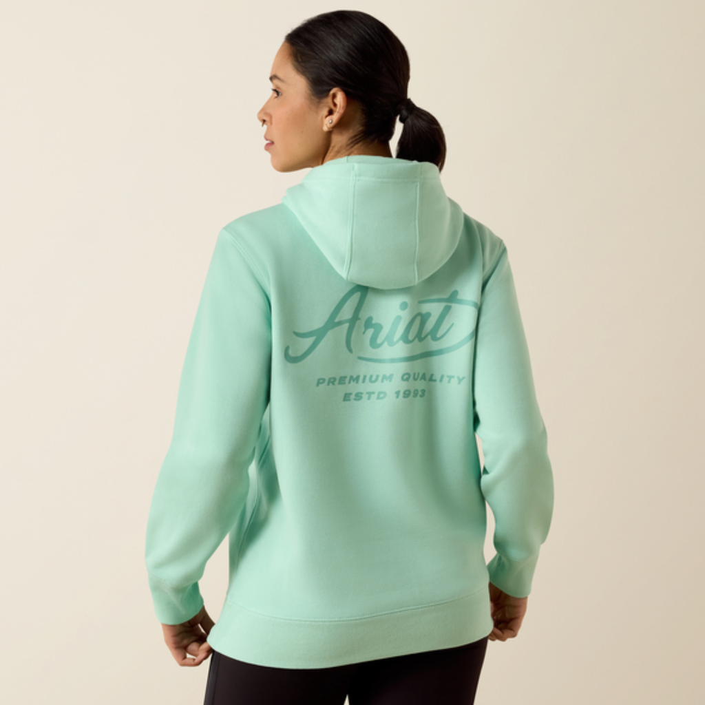 Ariat Ladies Lightweight Graphic Hoodie - Lichen