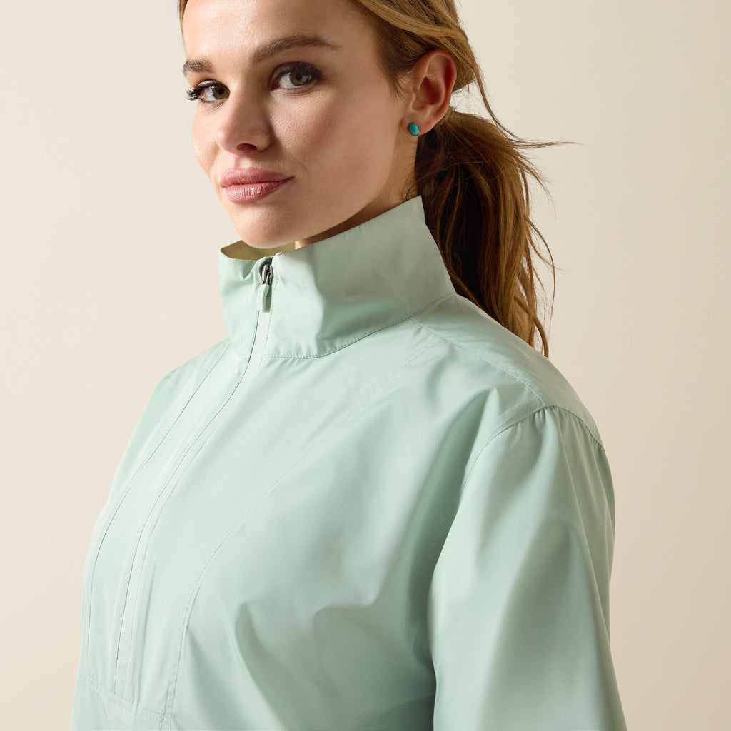 Ariat Ladies Wisper Pullover Jacket - Silt Green