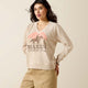 Ariat Ladies Victoria Sweatshirt - Khaki Heather