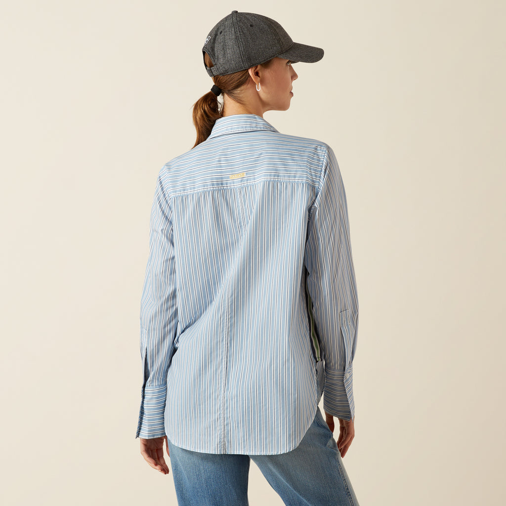 Ariat Ladies Wolseley Shirt - Blue Stripe