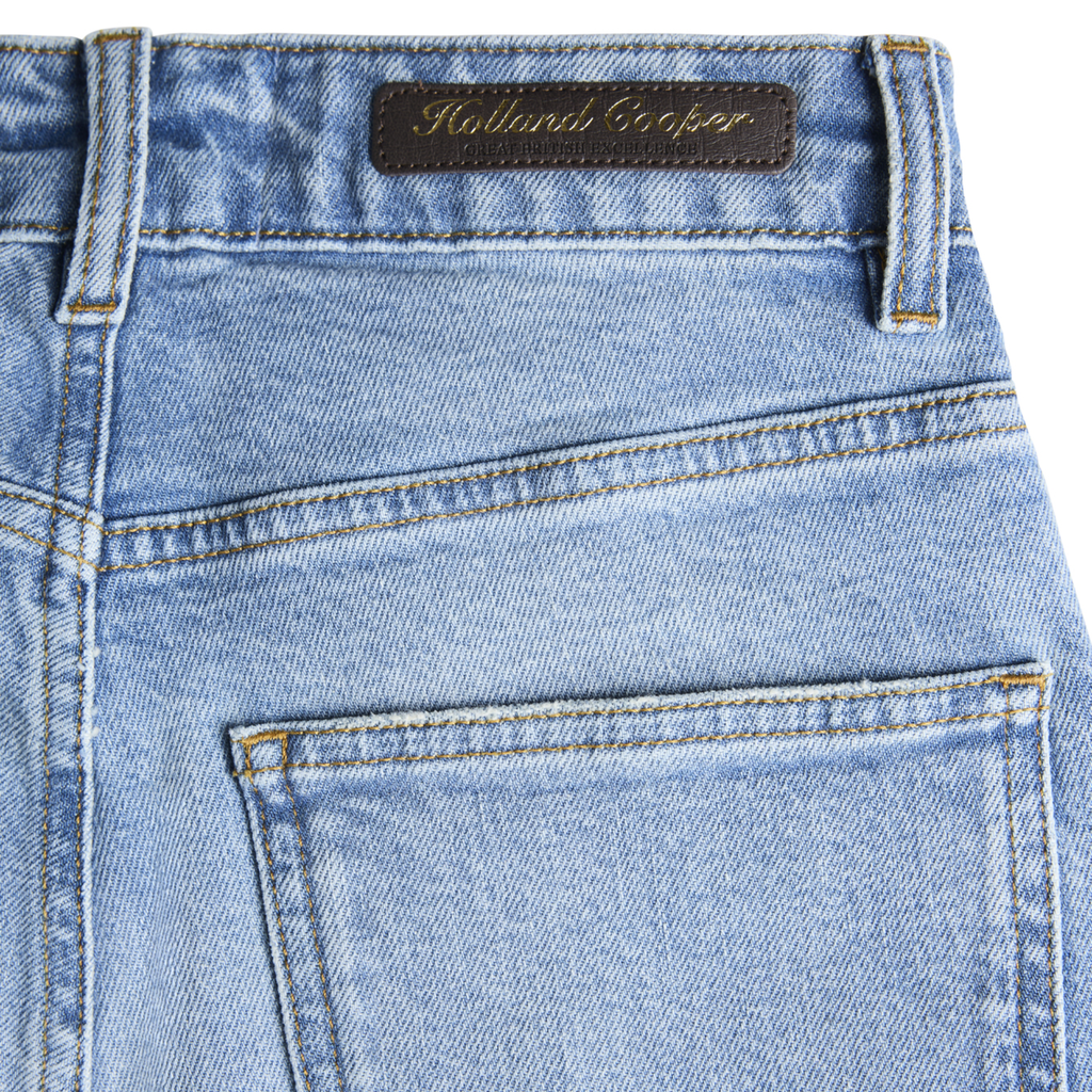 Holland Cooper High Rise Slim Jean - Vintage Denim