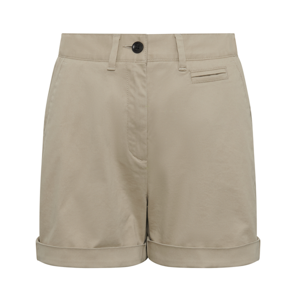 Holland Cooper Ladies Classic Chino Short - Light Stone