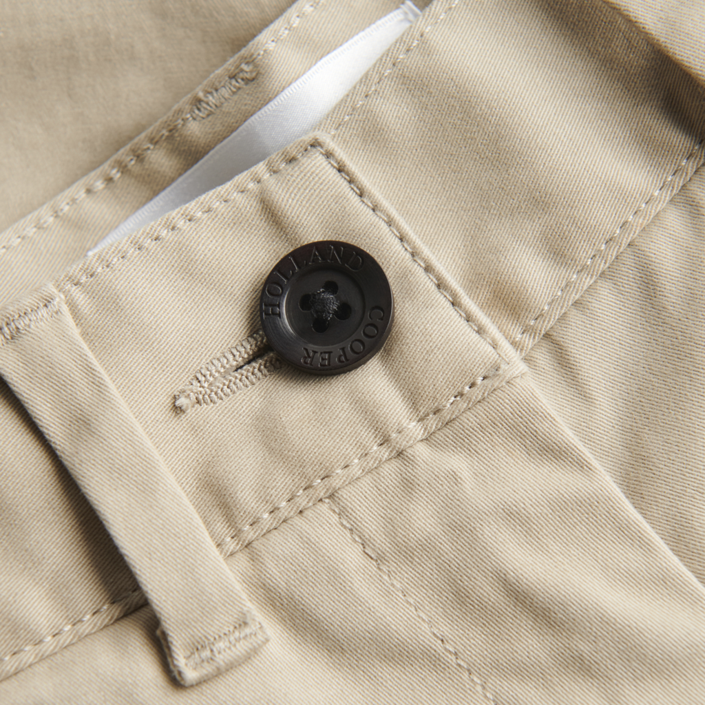Holland Cooper Ladies Classic Chino Short - Light Stone