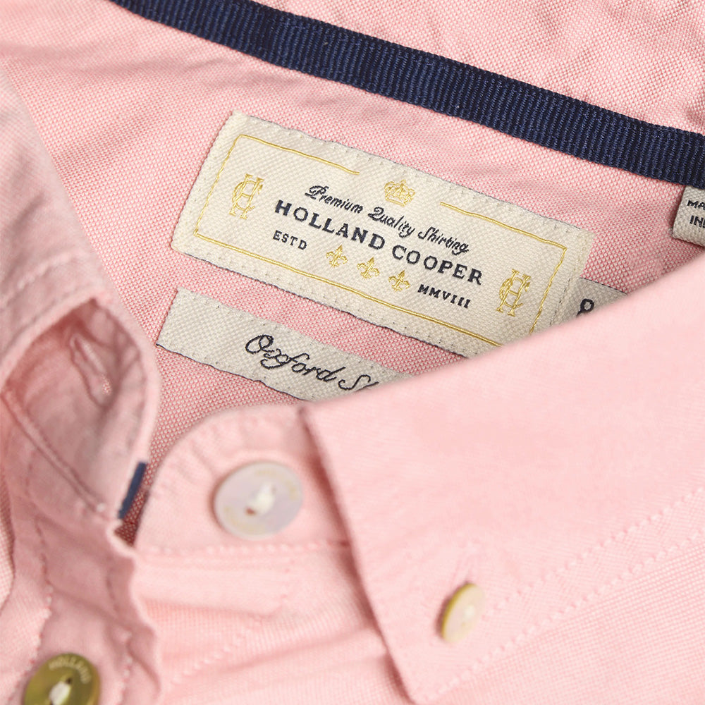 Holland Cooper Ladies Oxford Shirt - Pink