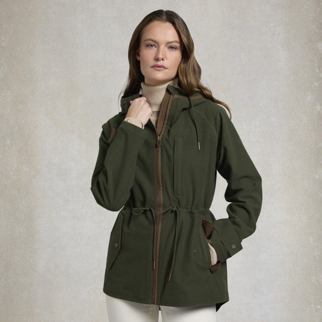 Holland Cooper Ladies Country Parka - Khaki