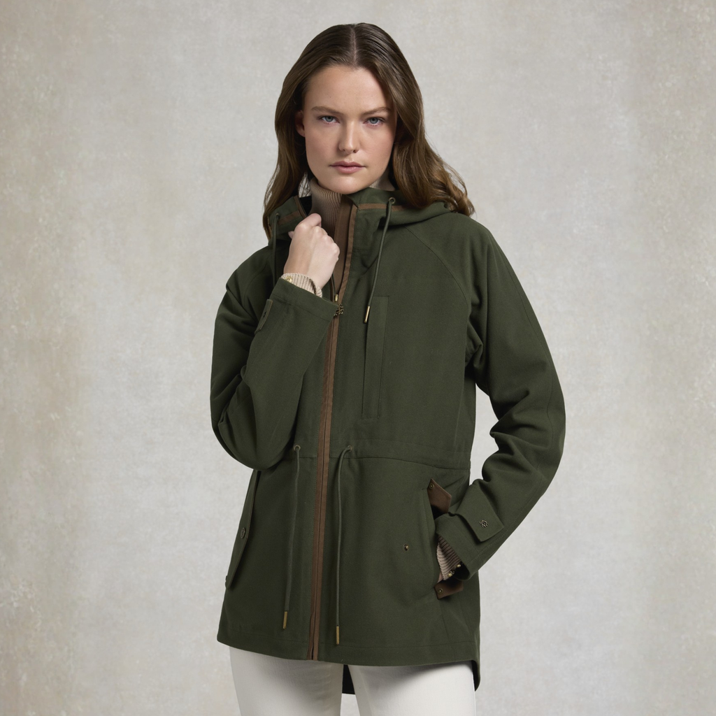 Holland Cooper Ladies Country Parka - Khaki