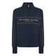 Holland Cooper Ladies Equestrian Quarter Zip Neck Sweat - Ink Navy
