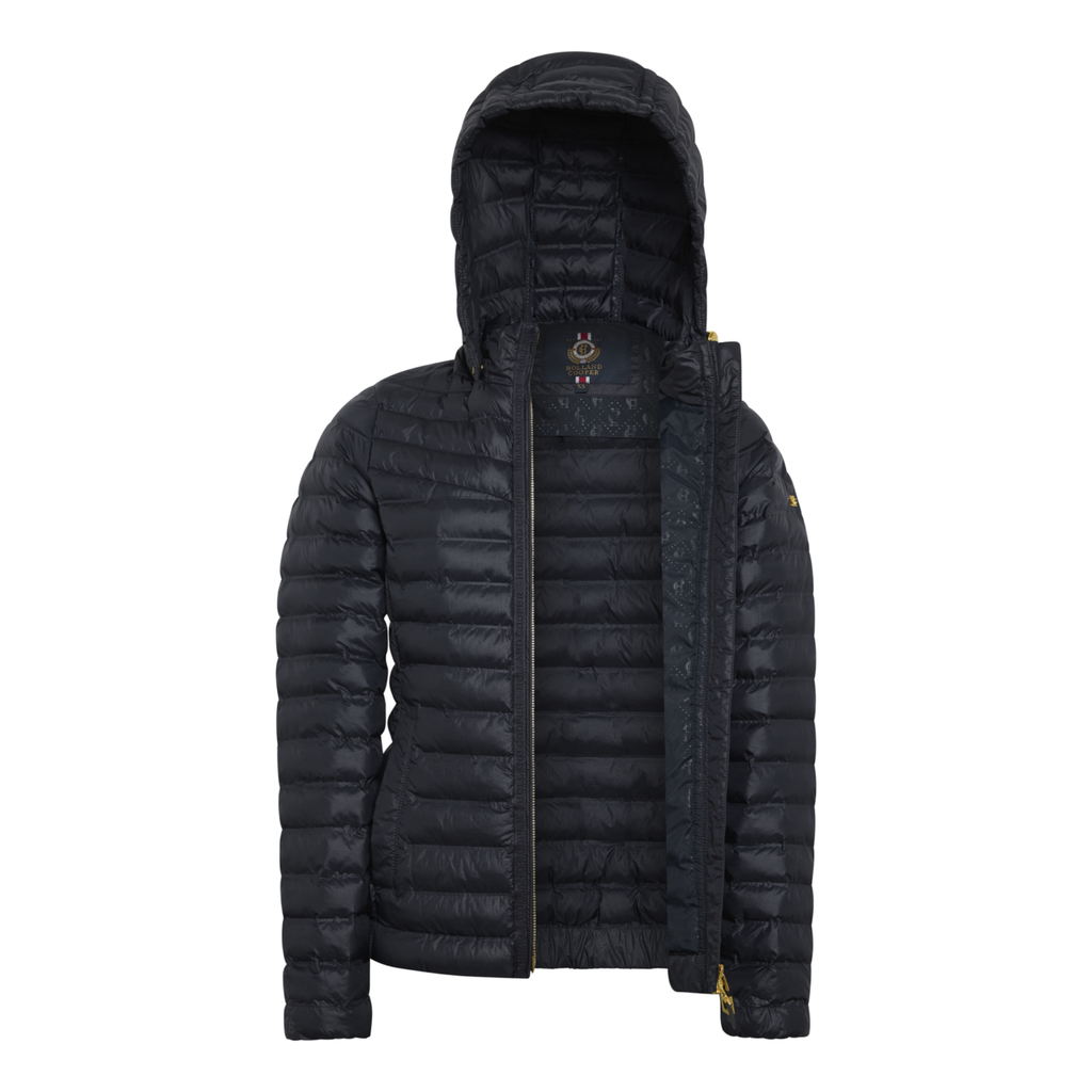 Holland Cooper Ladies Lightweight Puffer Jacket - Ink Navy