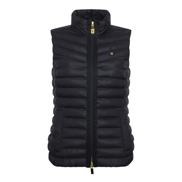 Holland Cooper Ladies Lightweight Puffer Gilet - Ink Navy