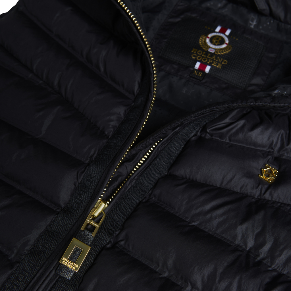 Holland Cooper Ladies Lightweight Puffer Gilet - Ink Navy