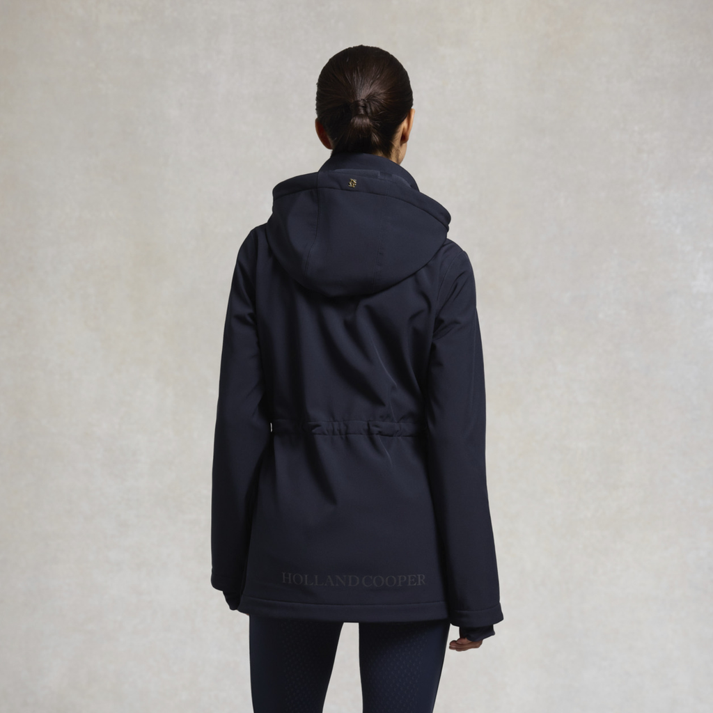 Holland Cooper Ladies Team Softshell Jacket - Ink Navy