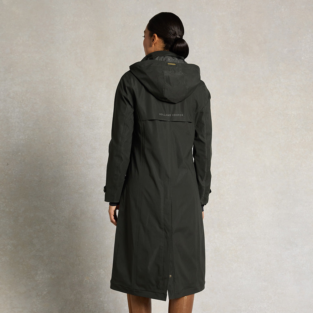 Holland Cooper Ladies Folgate Riding Coat - Dark Pine Green