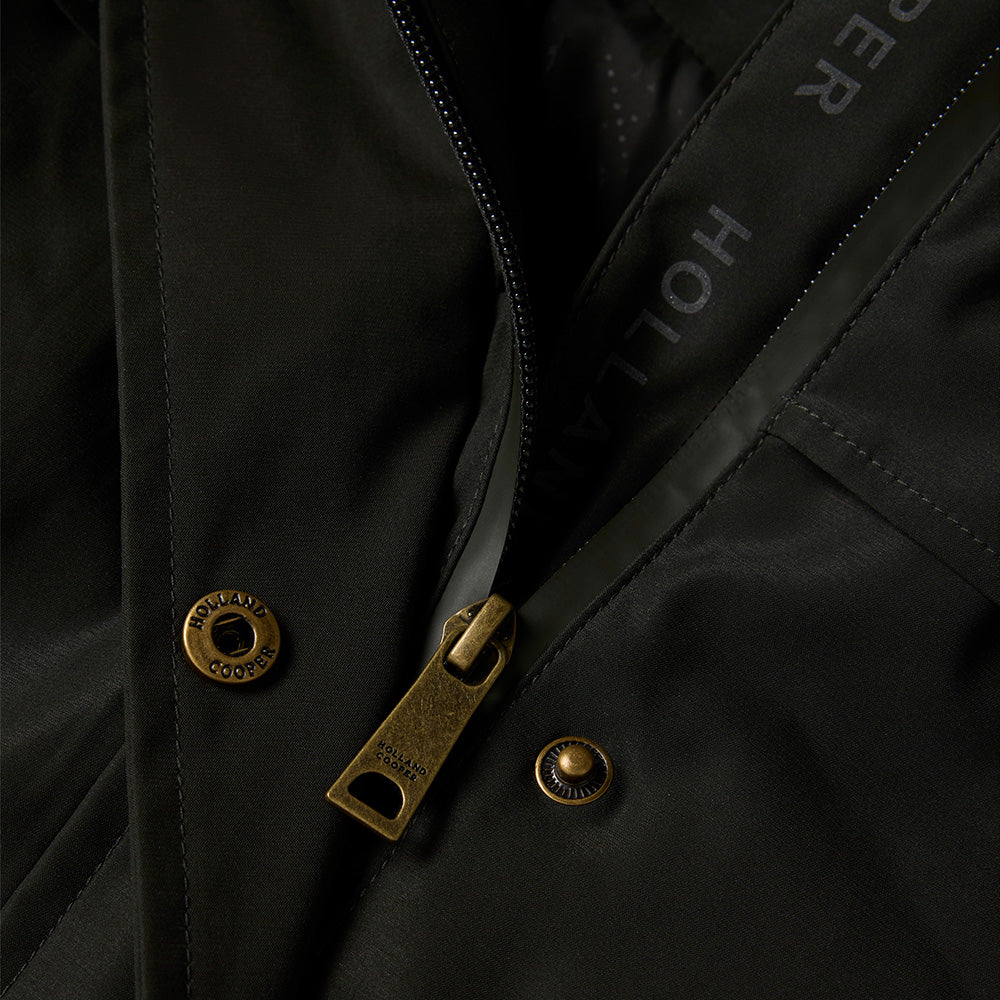 Holland Cooper Ladies Folgate Riding Coat - Dark Pine Green