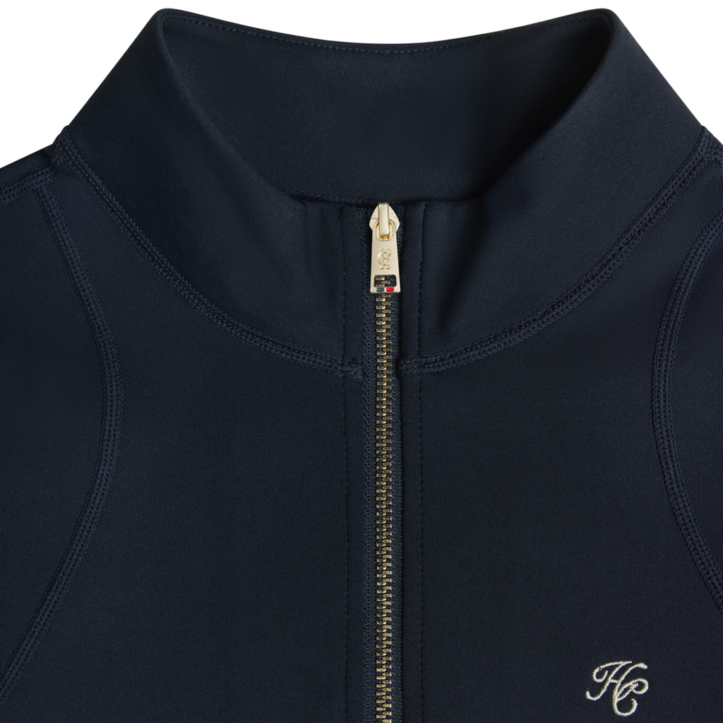 Holland Cooper Ladies Chiltern Short Sleeve Base Layer - Ink Navy