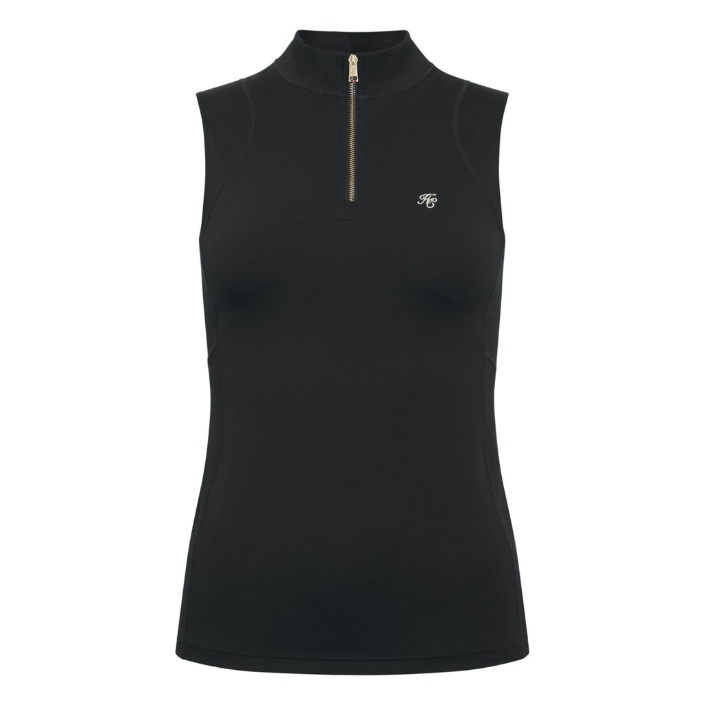 Holland Cooper Ladies Chiltern Sleeveless Base Layer - Black
