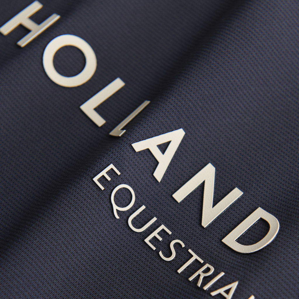 Holland Cooper Ladies Chiltern Crew Neck Tee - Ink Navy