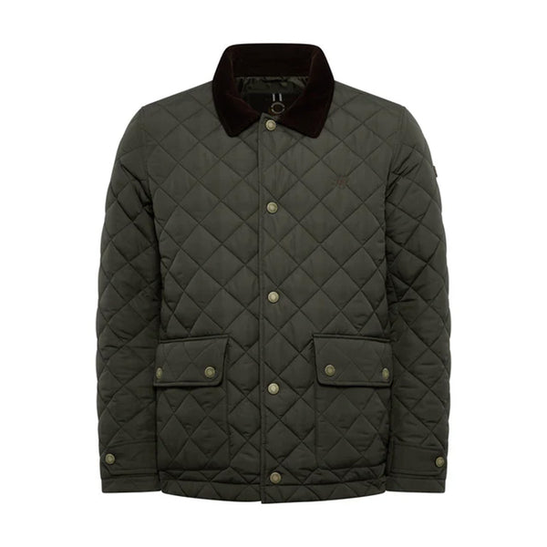 Holland Cooper Mens Quilted Liner Jacket - Army Khaki