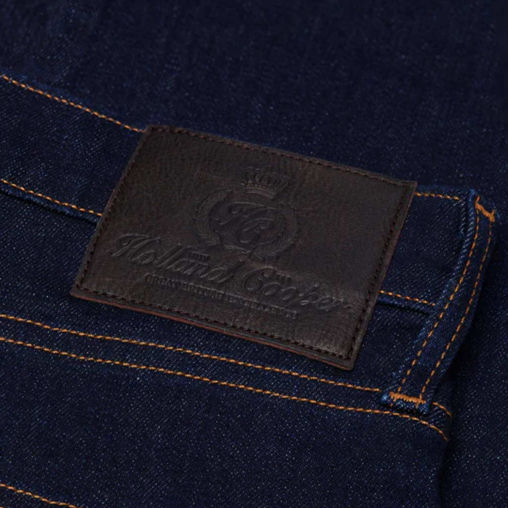 Holland Cooper Mens Classic Straight Jean - Dark Indigo
