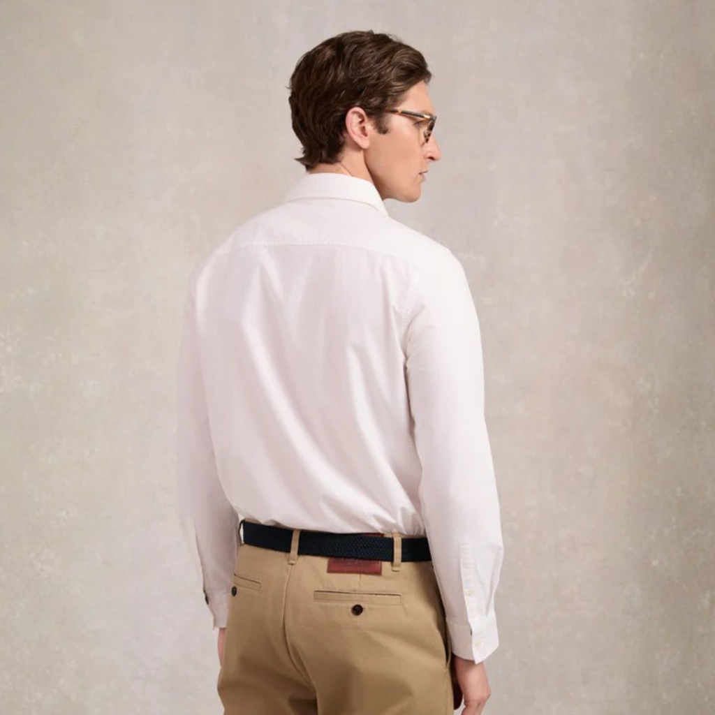 Holland Cooper Mens Classic Oxford Shirt - White