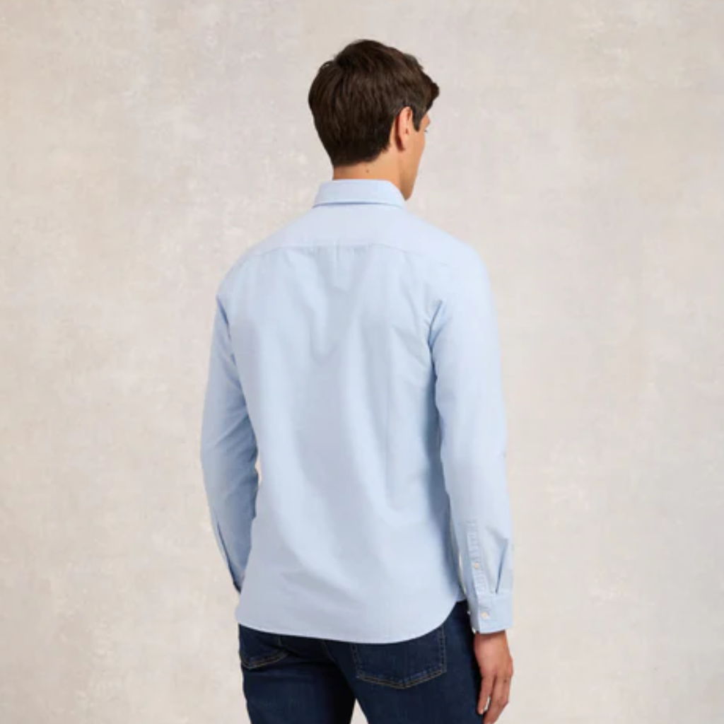 Holland Cooper Mens Classic Oxford Shirt - Sky Blue