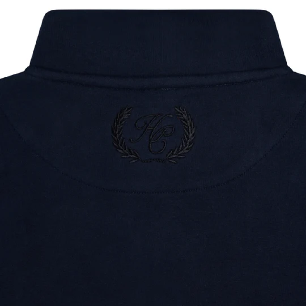 Holland Cooper Mens Quarter Zip Sweat - Ink Navy