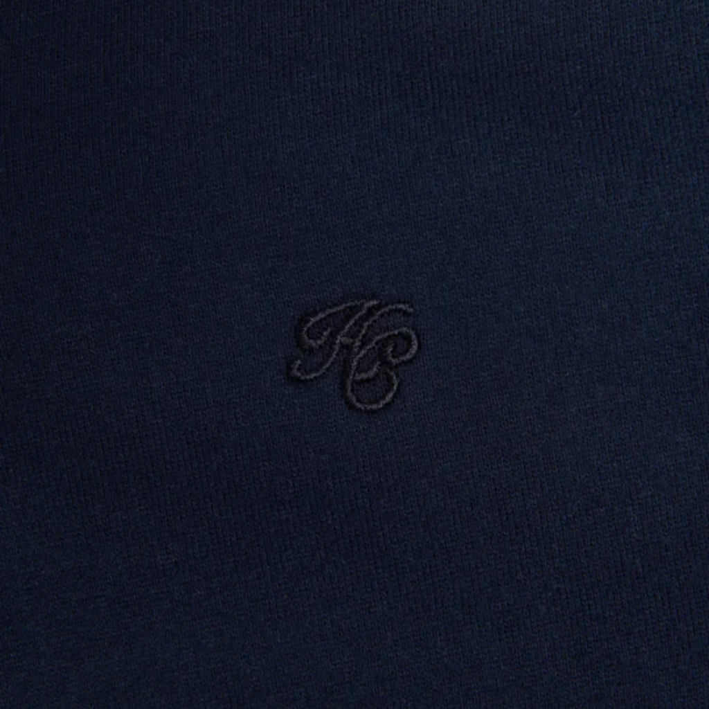 Holland Cooper Mens Quarter Zip Sweat - Ink Navy