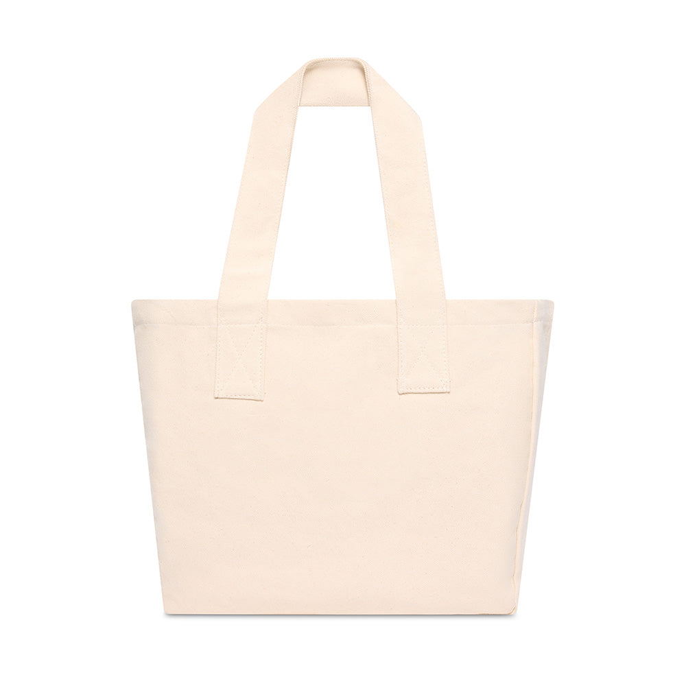 Holland Cooper Ladies Essential Tote Bag - Ecru Racing Green