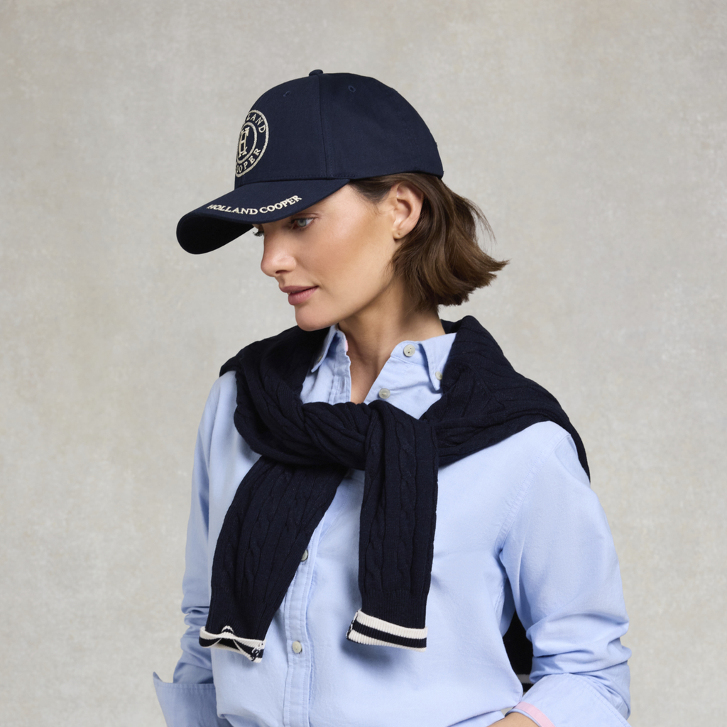 Holland Cooper Ladies Classic Cap - Ink Navy