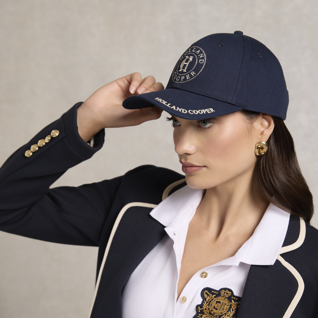 Holland Cooper Ladies Classic Cap - Ink Navy