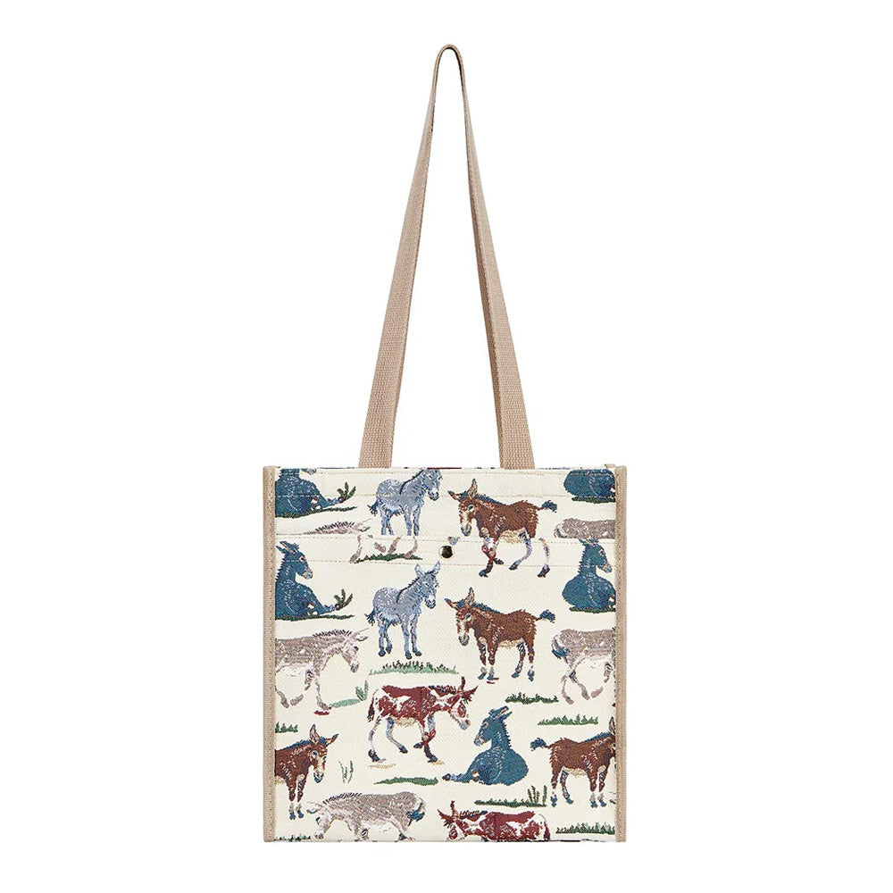 Signare Tapestry Happy Donkey Shopper Bag